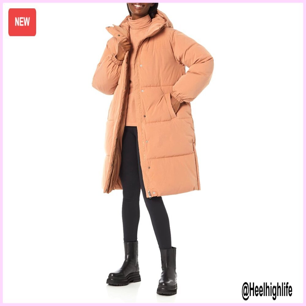 Women's Oversized Long Puffer Jacket Water-Resistant Plus Size Winter Coat
